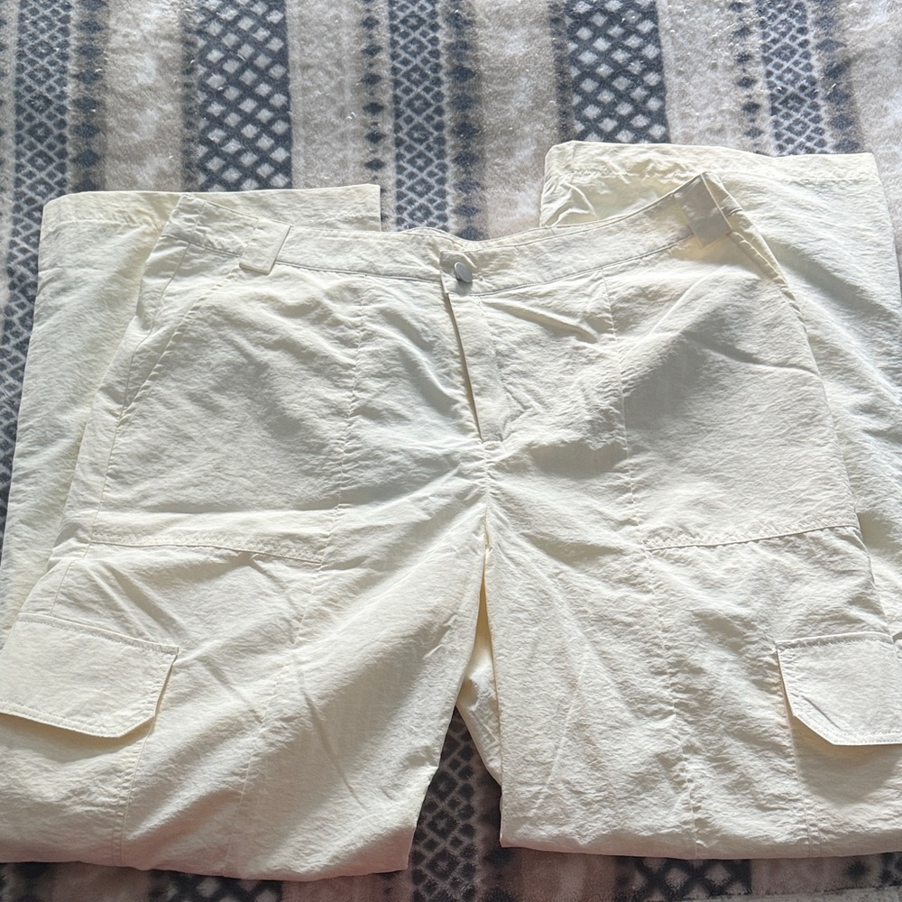 Lane 201 Off White Cargo Pants